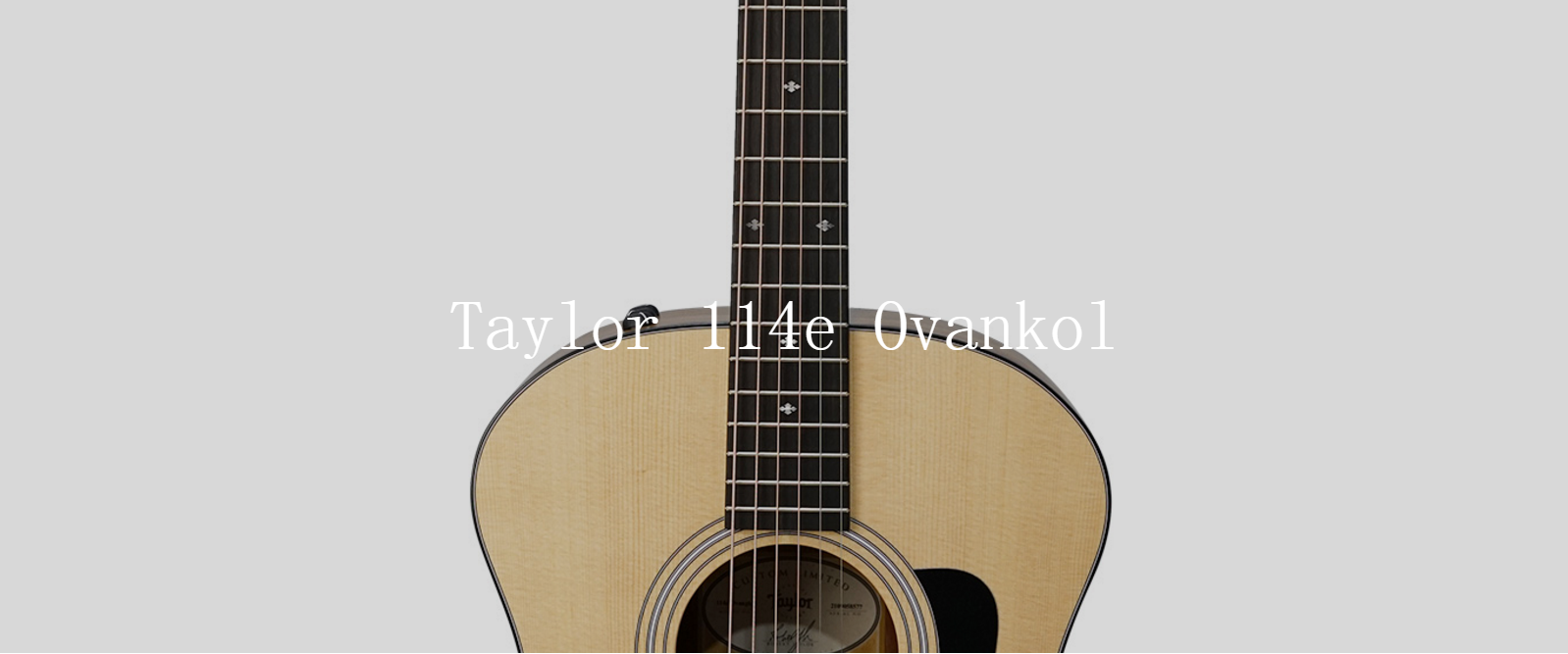 西安泰勒吉他專賣店分享泰勒114e Ovankol吉他產(chǎn)品解析及價格