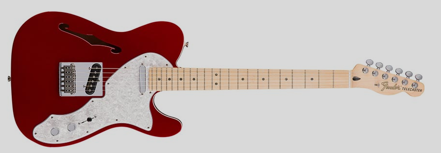 西安芬達(dá)Fender電吉他專賣店分享芬達(dá)DELUXE TELE® THINLINE0147602309